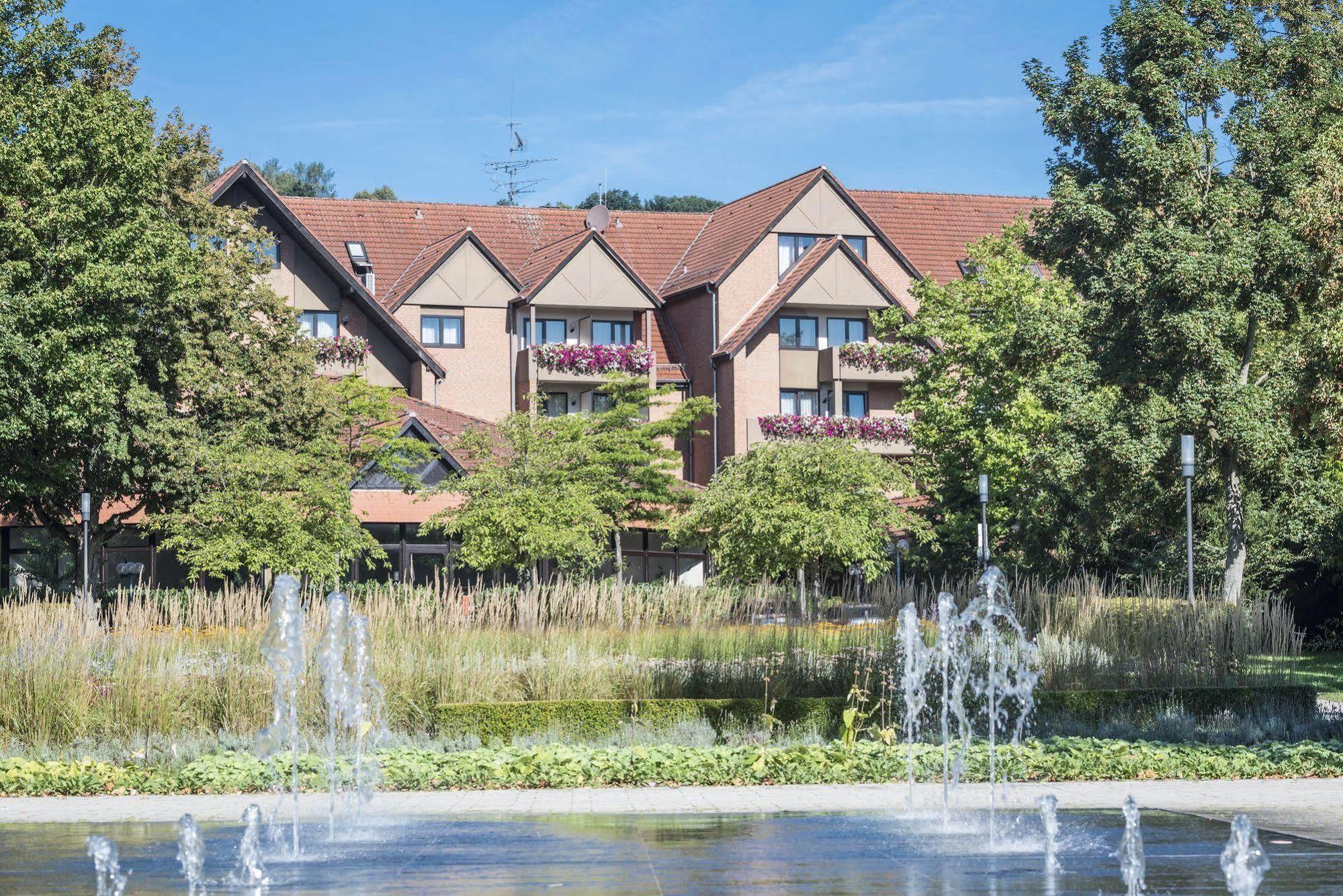 Hotel Am Kurpark Bad Hersfeld Exterior foto